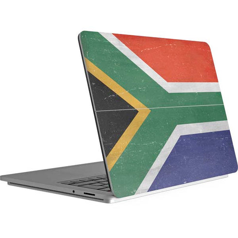 South Africa Flag Distressed Surface Laptop Studio Skin